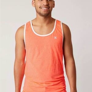 Hurley Bright Orange Men's Tank Top